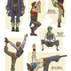 Illustration for article titled Learn yoga with pirates, zombies, and space men